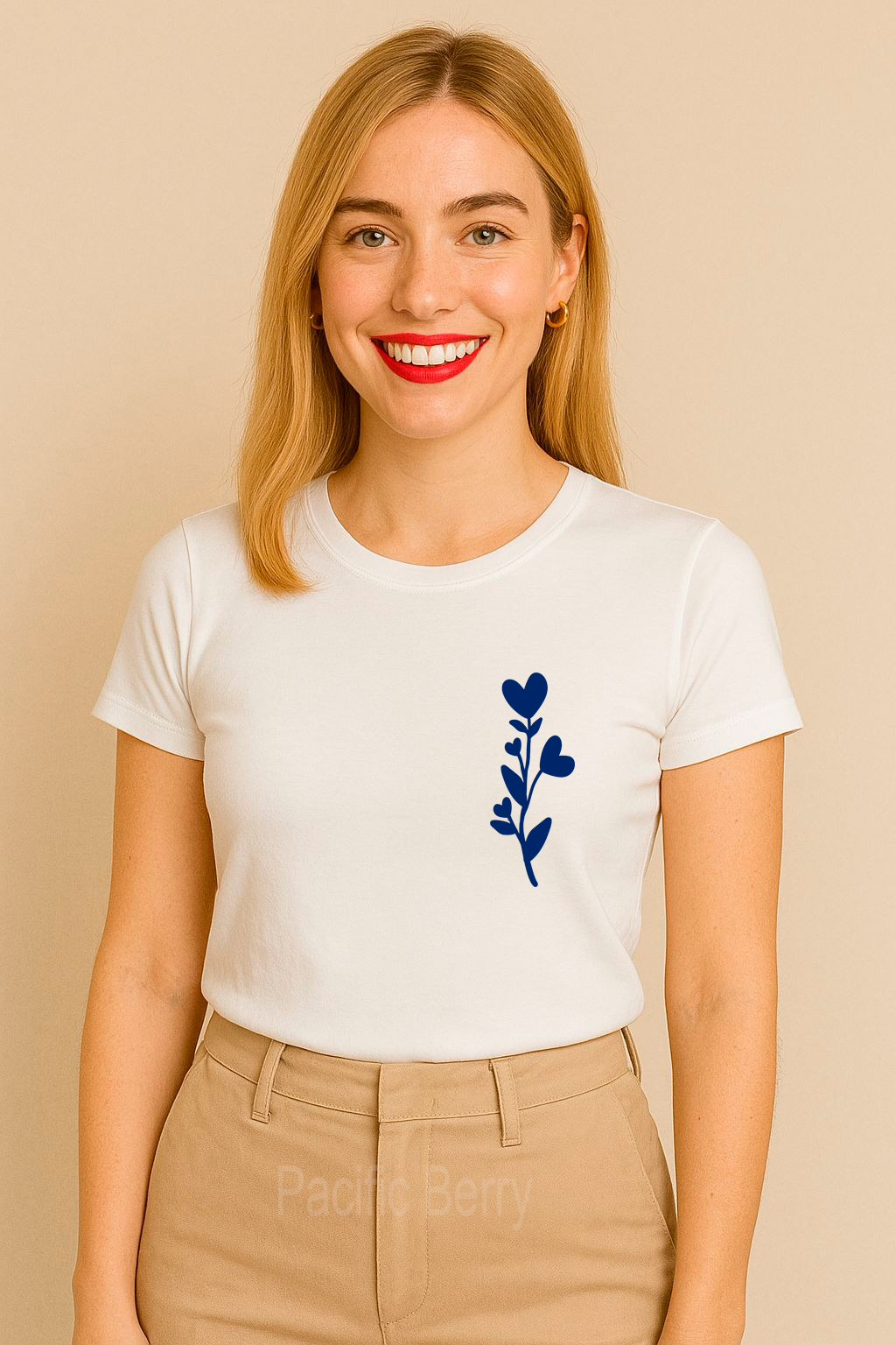 POLO FLOR AZUL - CUORE