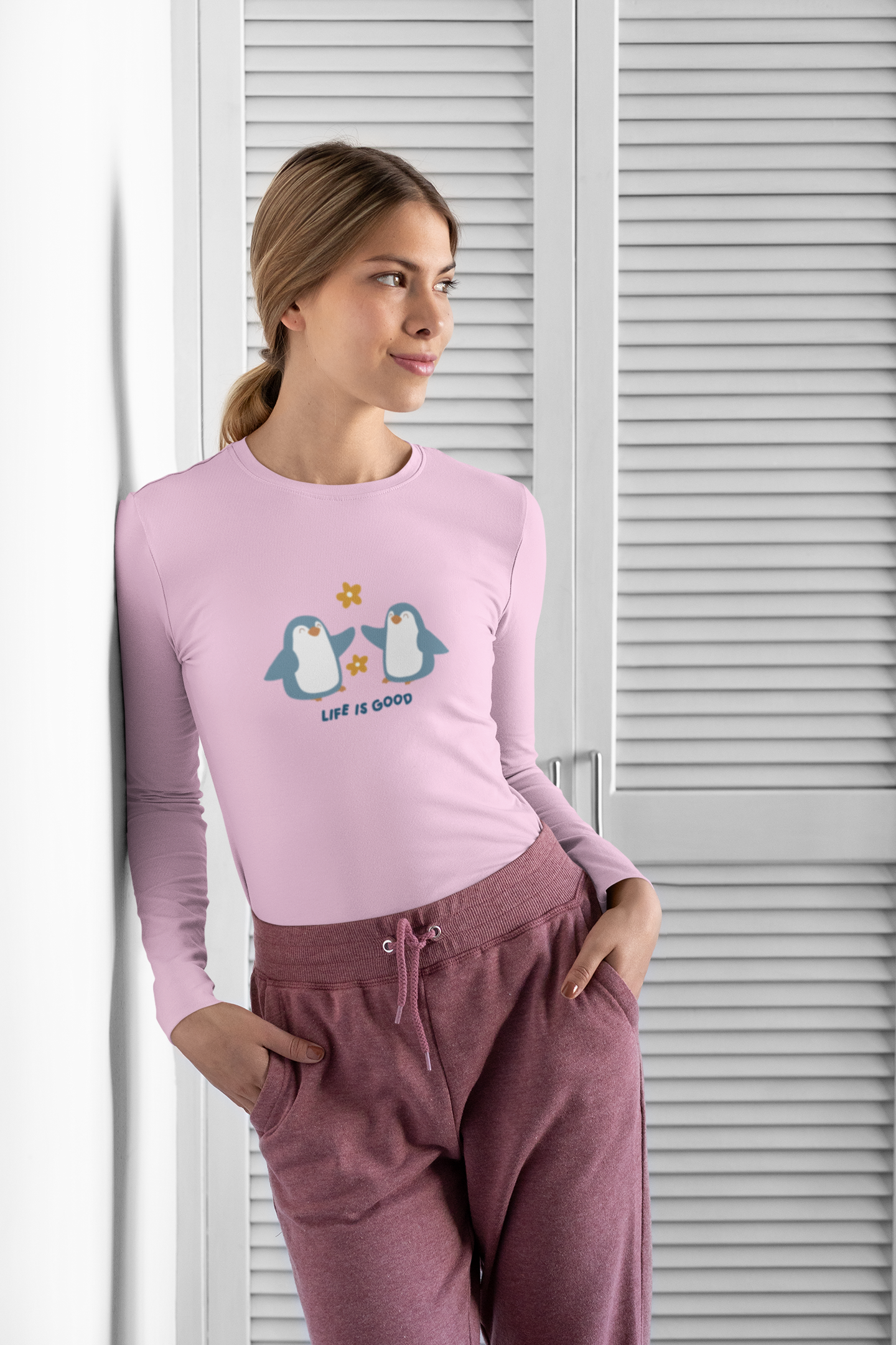 MANGA LARGA PINGUINO